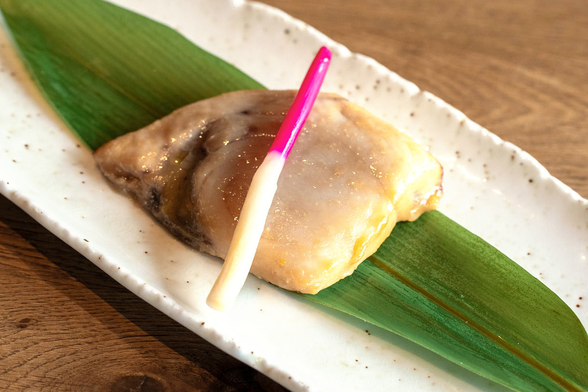 メカジキ西京漬けの焼き上がり